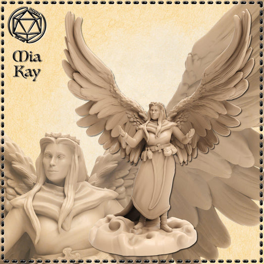 Angelic Cleric miniature by M3DM