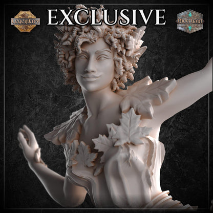 Autumn Elf miniature by M3DM