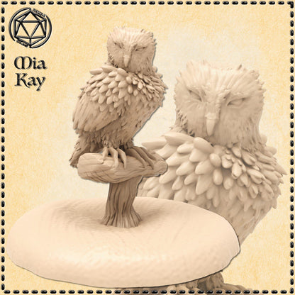 Owl miniature by M3DM