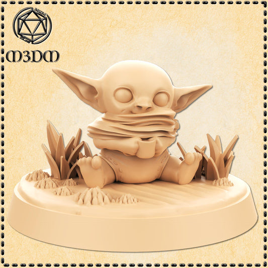 Baby Goblin miniature by M3DM
