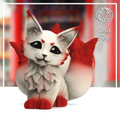 Baby Kitsune miniature by M3DM