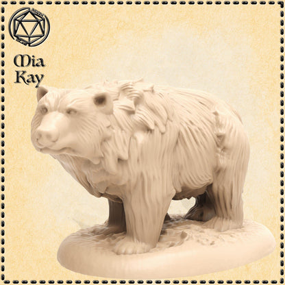 Bear miniature by M3DM