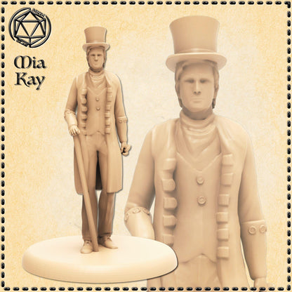 Victorian Gentleman miniature by M3DM