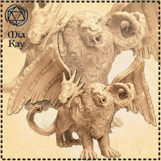 Chimera miniature by M3DM