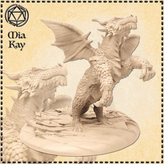 Dragonling Action miniature by M3DM