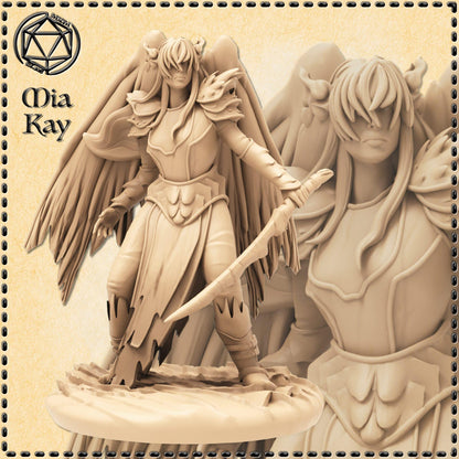 Fallen Angel miniature by M3DM