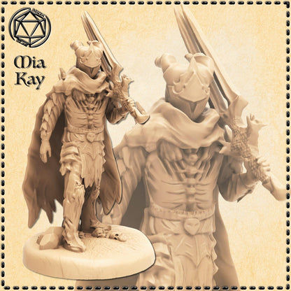 Haunted Knight miniature by M3DM