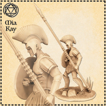 Hoplite (Set of 3) miniature by M3DM