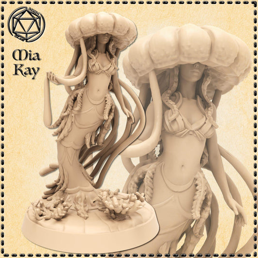 Jellyfish Queen miniature by M3DM