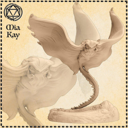 Manta Cave Bat V3 miniature by M3DM