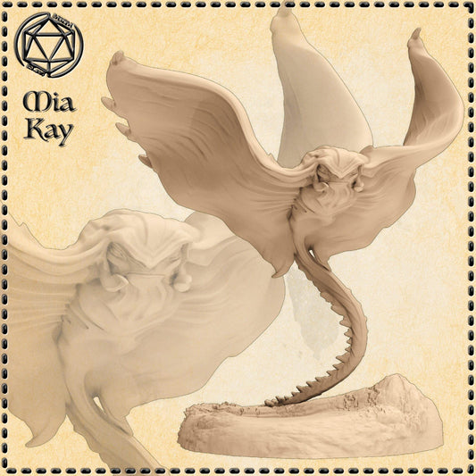 Manta Cave Bat V3 miniature by M3DM