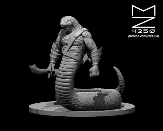 Yuan-Ti Abomination miniature by MZ4250