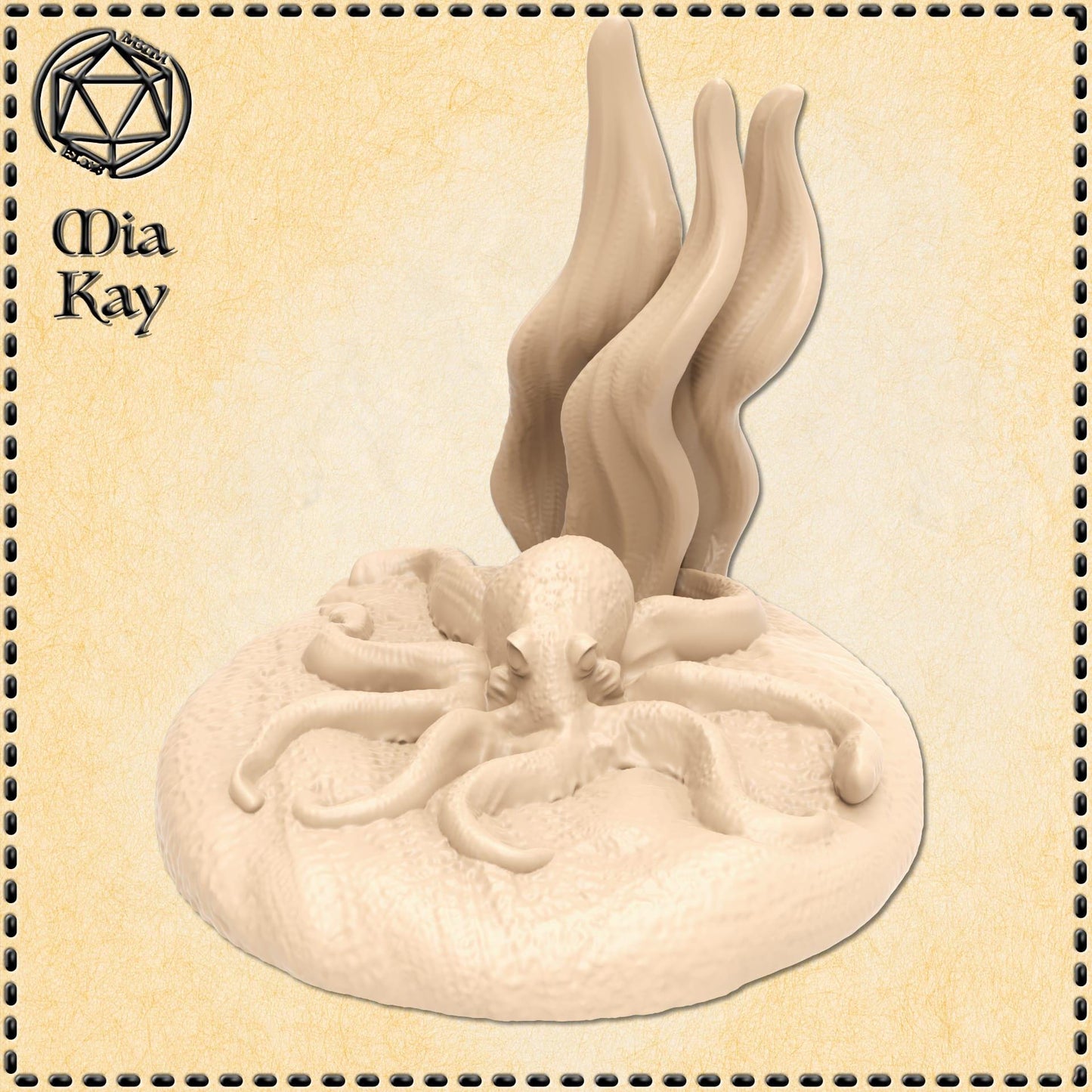 Octopus miniature by M3DM