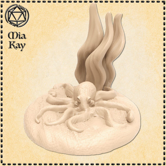 Octopus miniature by M3DM