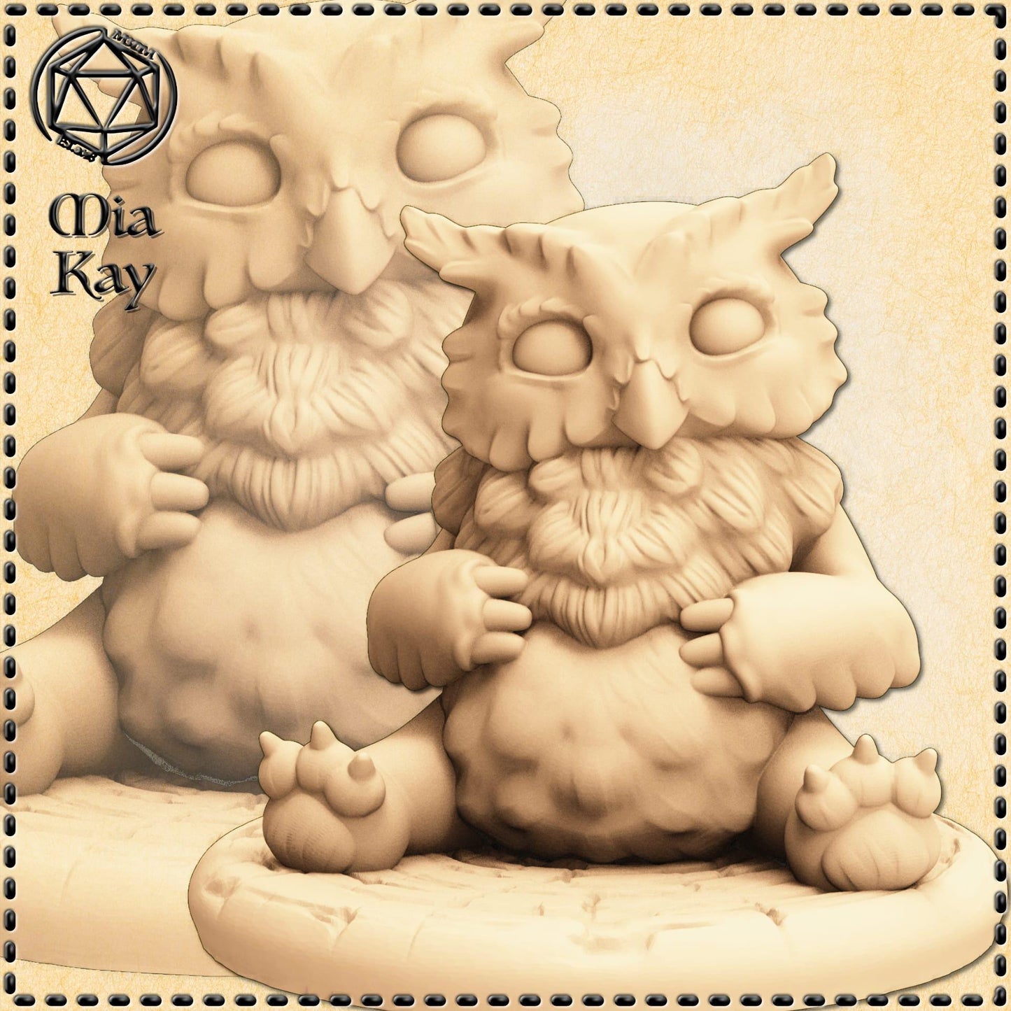 Owlcub miniature by M3DM