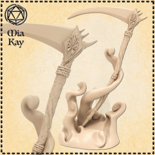 Scythe Possessed by Shadow miniature by M3DM