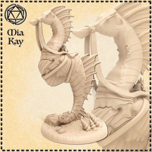 Seahorse Mount miniature by M3DM