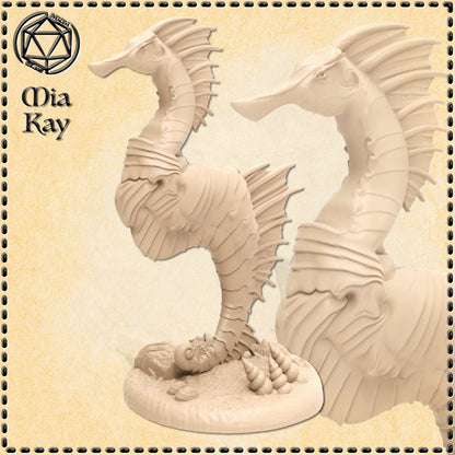 Seahorse Mount miniature by M3DM
