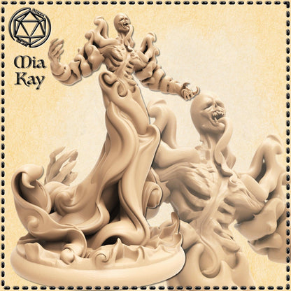 Shadow Wraith miniature by M3DM