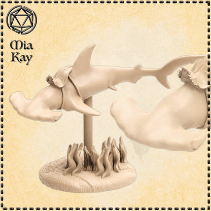 Shark Mount miniature by M3DM