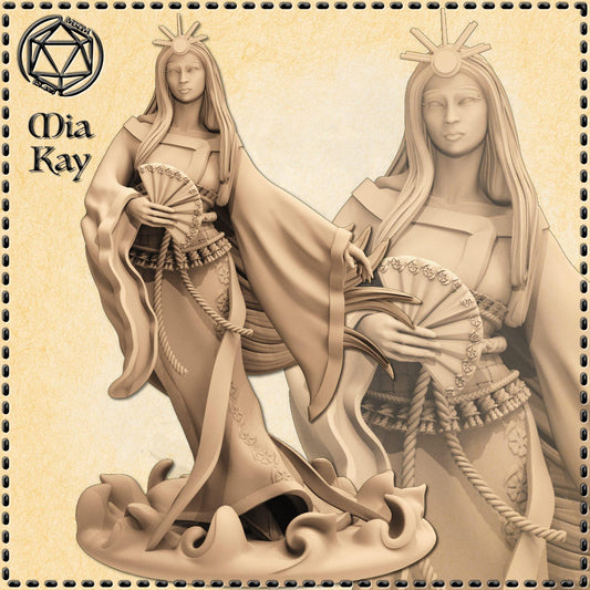 Sun Goddess miniature by M3DM