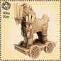 Trojan Horse miniature by M3DM