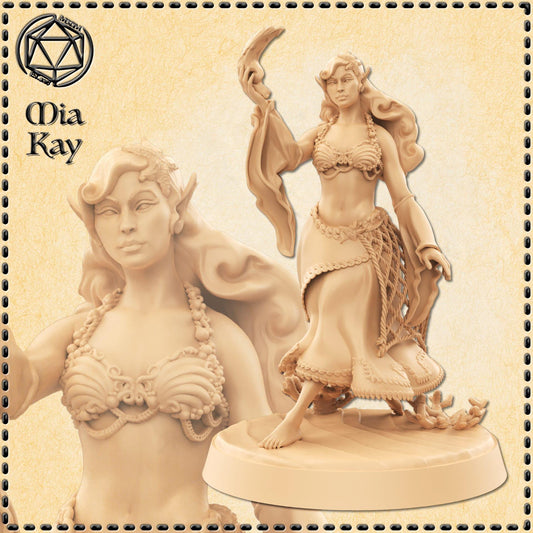 Waterborn Female miniature by M3DM