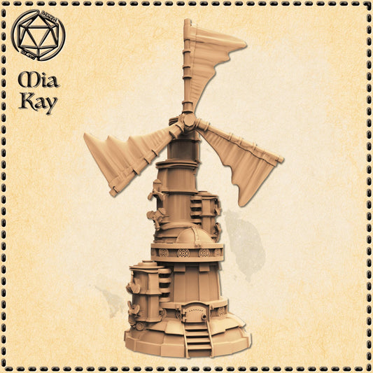 Windmill miniature by M3DM