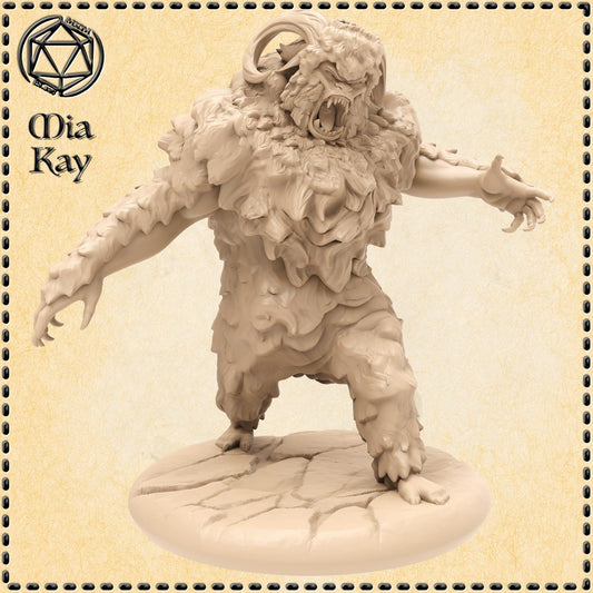Yeti miniature by M3DM