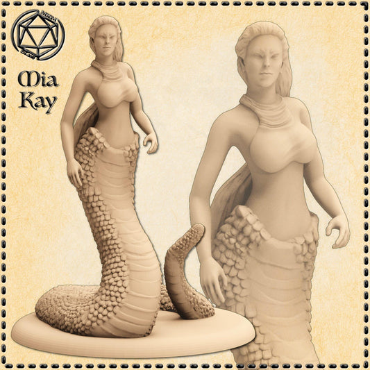 Yuan-Ti miniature by M3DM