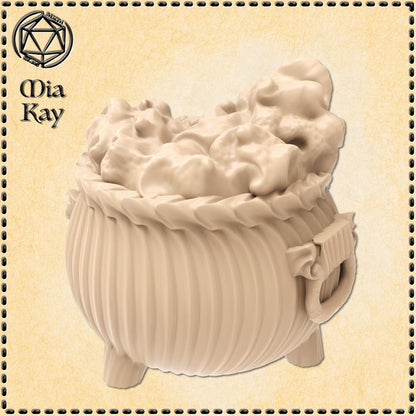 Cauldron miniature by M3DM