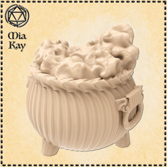 Cauldron miniature by M3DM
