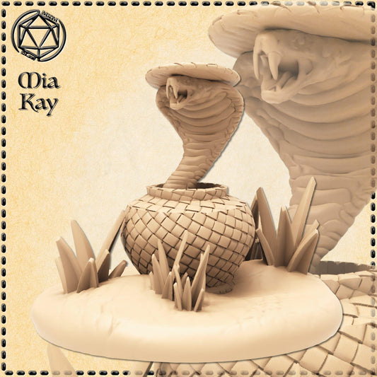 Cobra Basket miniature by M3DM