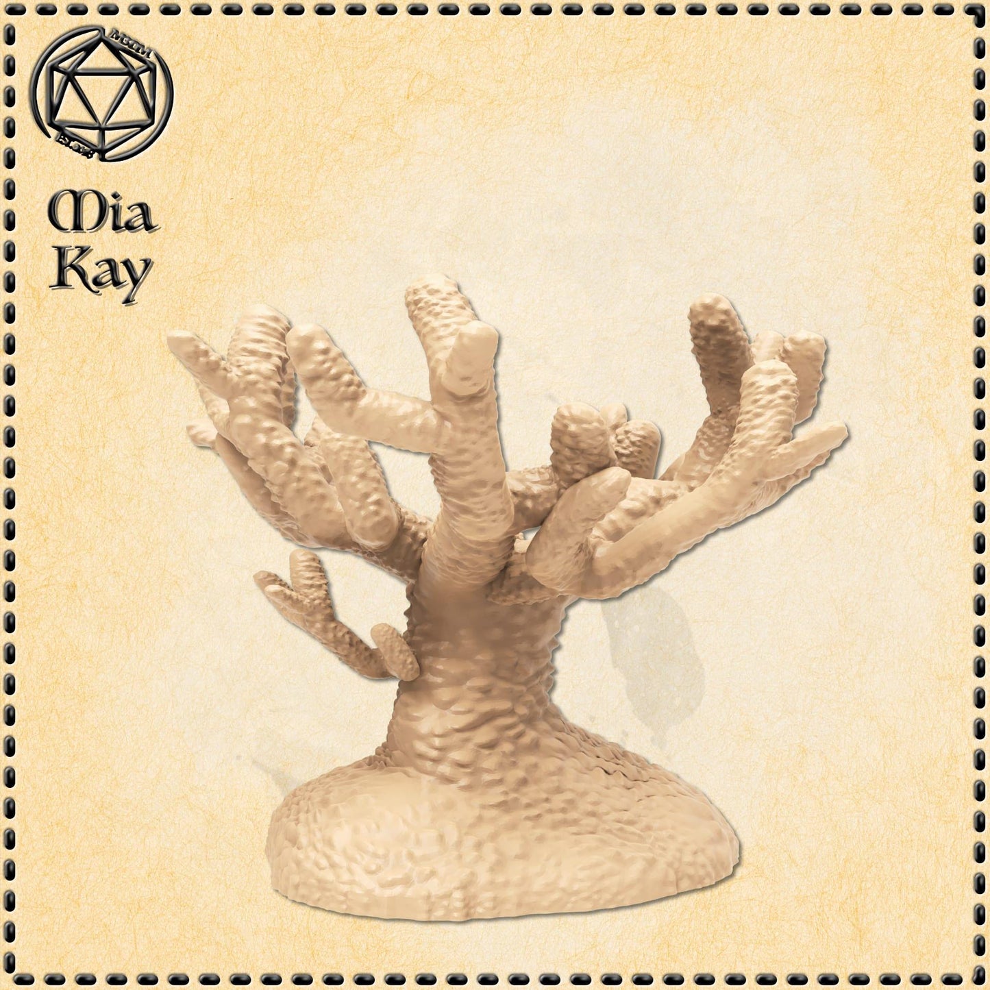 Coral miniature by M3DM