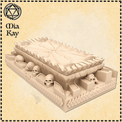 Crypt miniature by M3DM