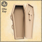 Open Coffin miniature by M3DM