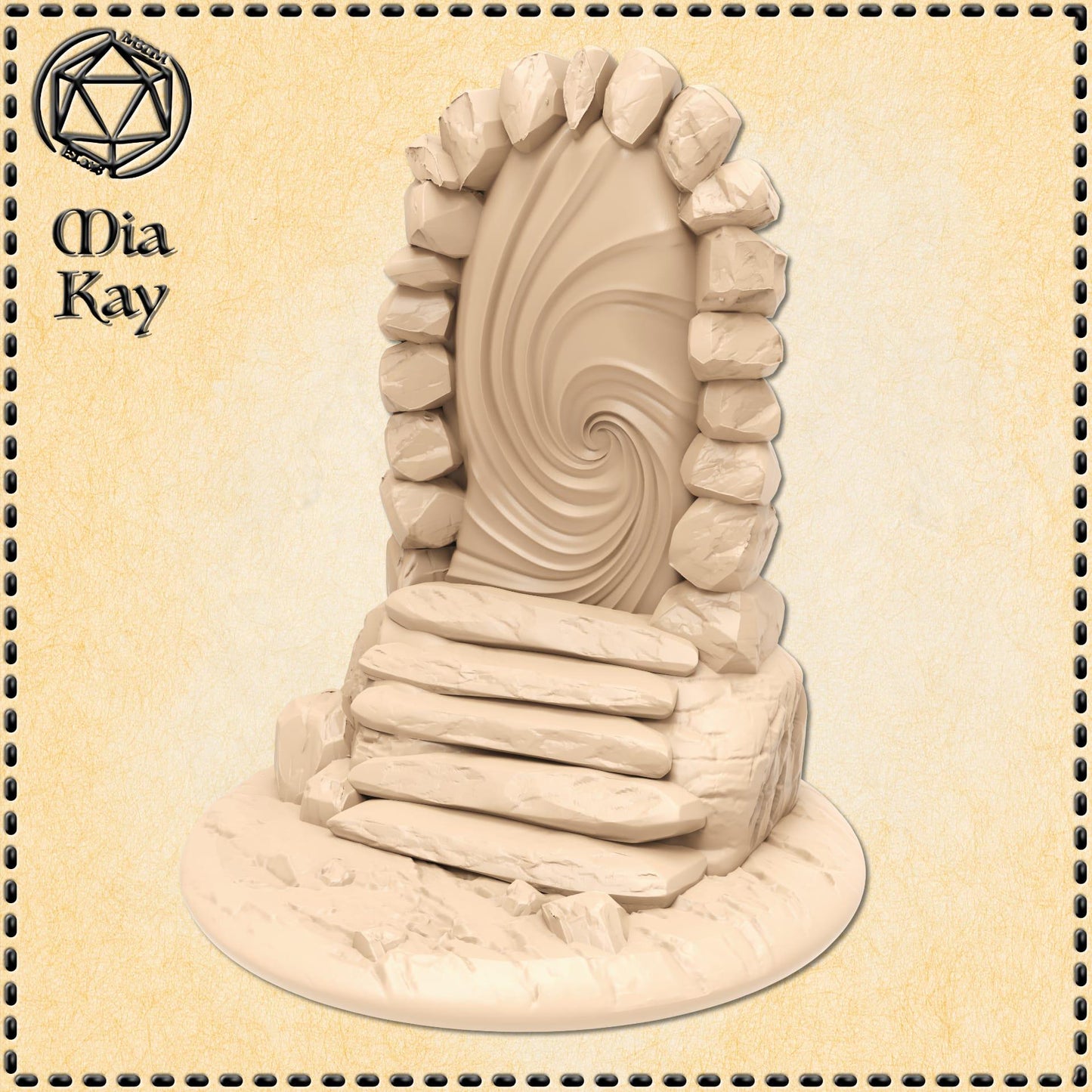 Portal miniature by M3DM