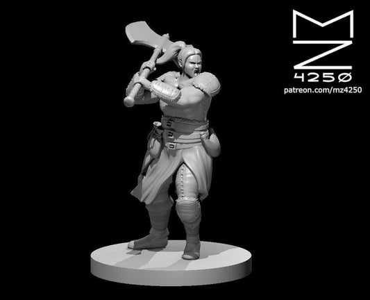Berserker Female miniature by MZ4250