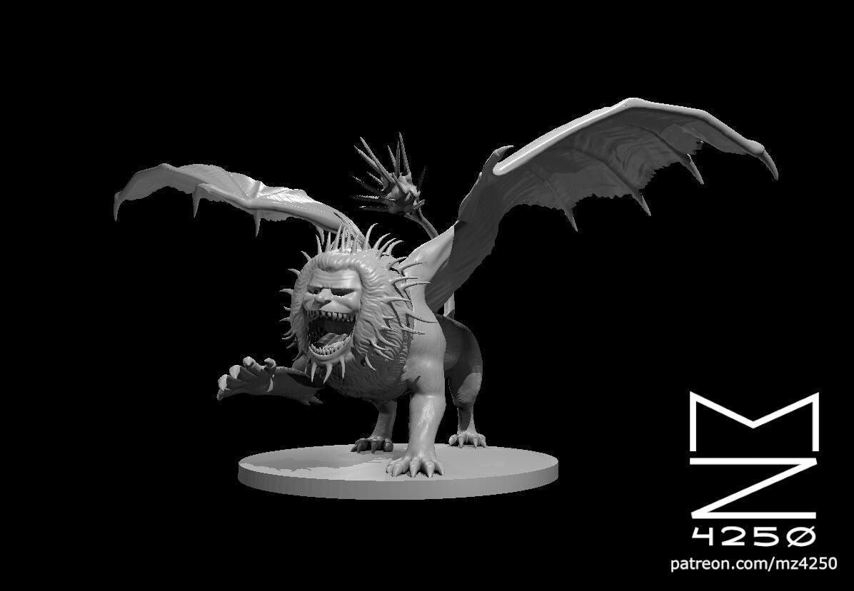 Manticore miniature by MZ4250