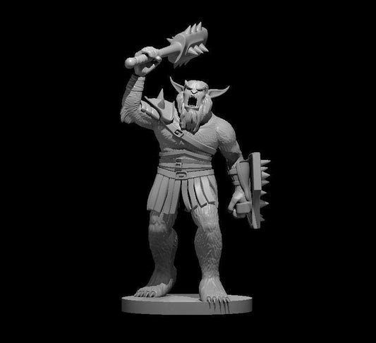 Bugbear Chief miniature by MZ4250