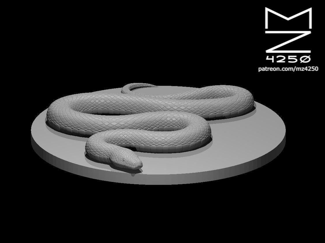 Constrictor Snake miniature by MZ4250
