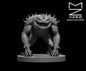 Death Slaad miniature by MZ4250
