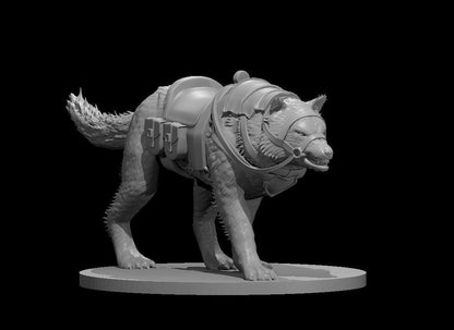 Dire Wolf miniature by MZ4250
