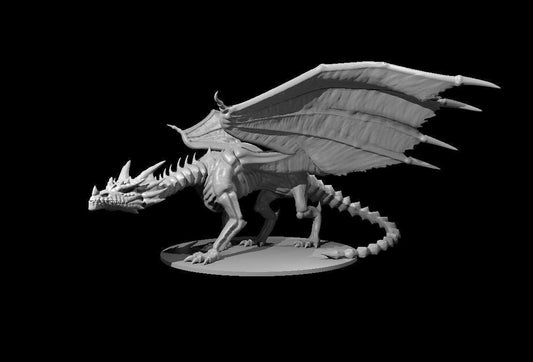 Dracolich Red miniature by MZ4250