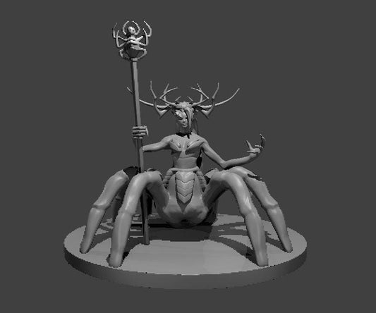Queen Drider miniature by MZ4250