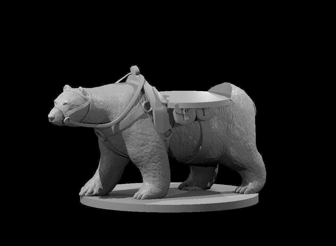 Polar Bear miniature by MZ4250
