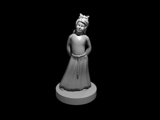 Female Child miniature by MZ4250