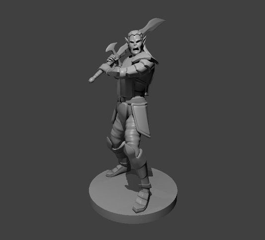 Githyanki Knight miniature by MZ4250