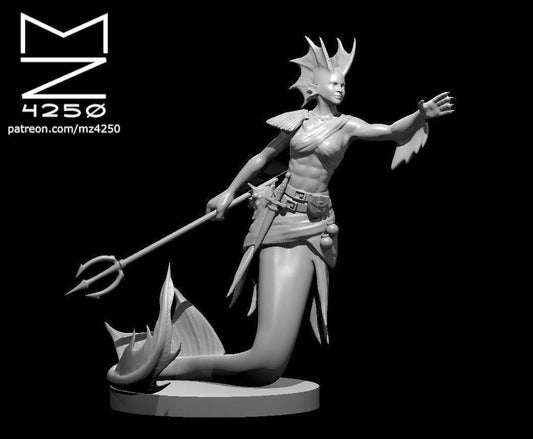 Merfolk Female miniature by MZ4250