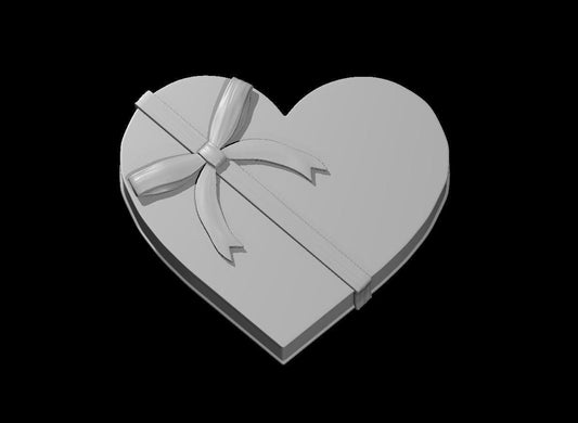 Heart Shaped Chocolate Candy Box Mimic miniature by MZ4250